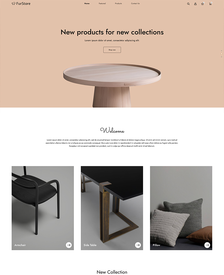 Furniture Home Decor Shopify Theme