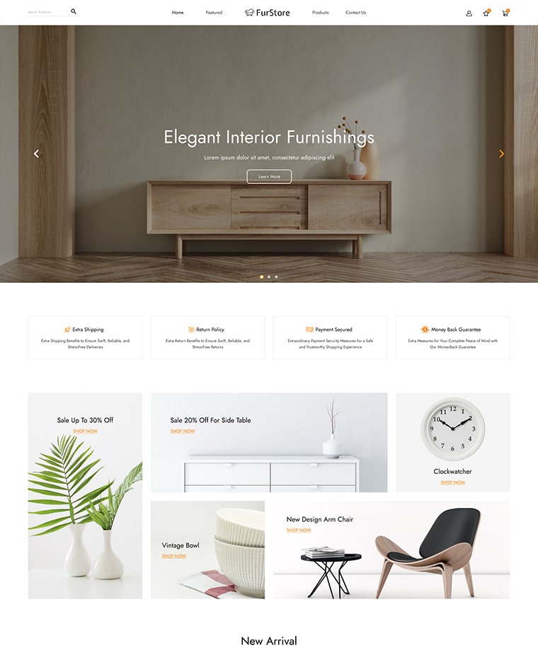 Furniture Home Decor Shopify Theme