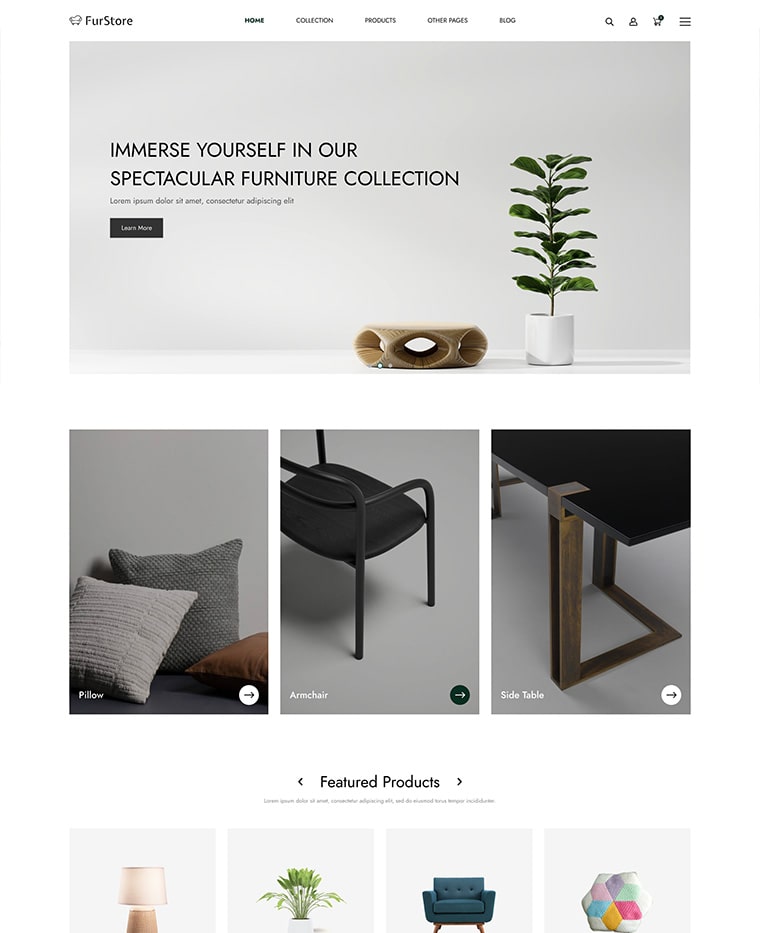 Furniture Home Decor Shopify Theme