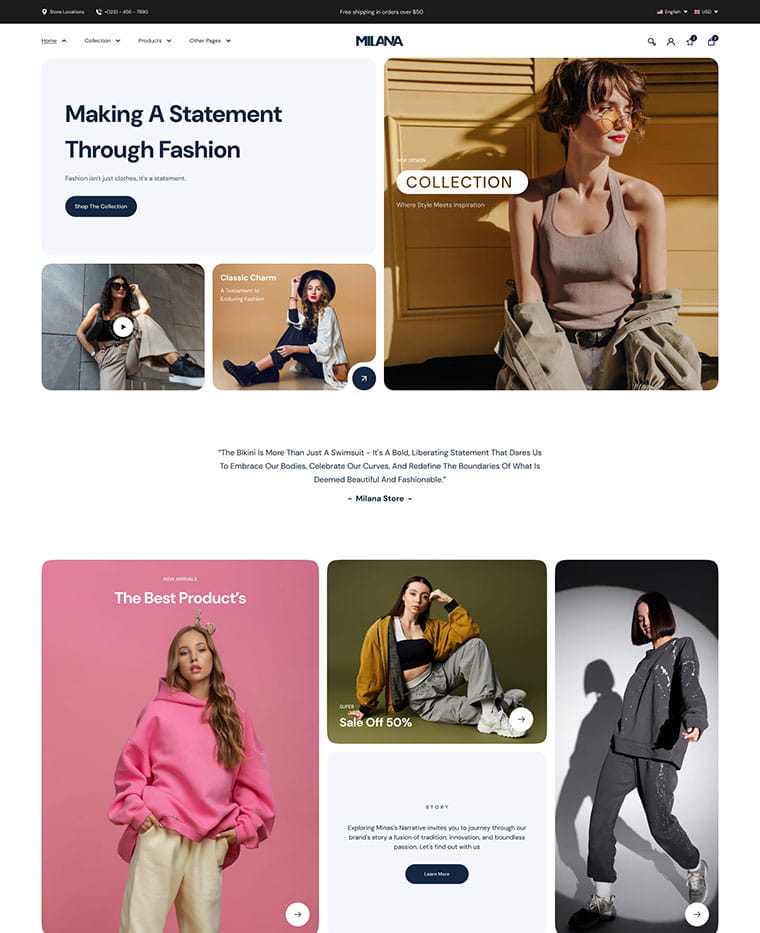 Fashion Multipurpose Shopify Theme