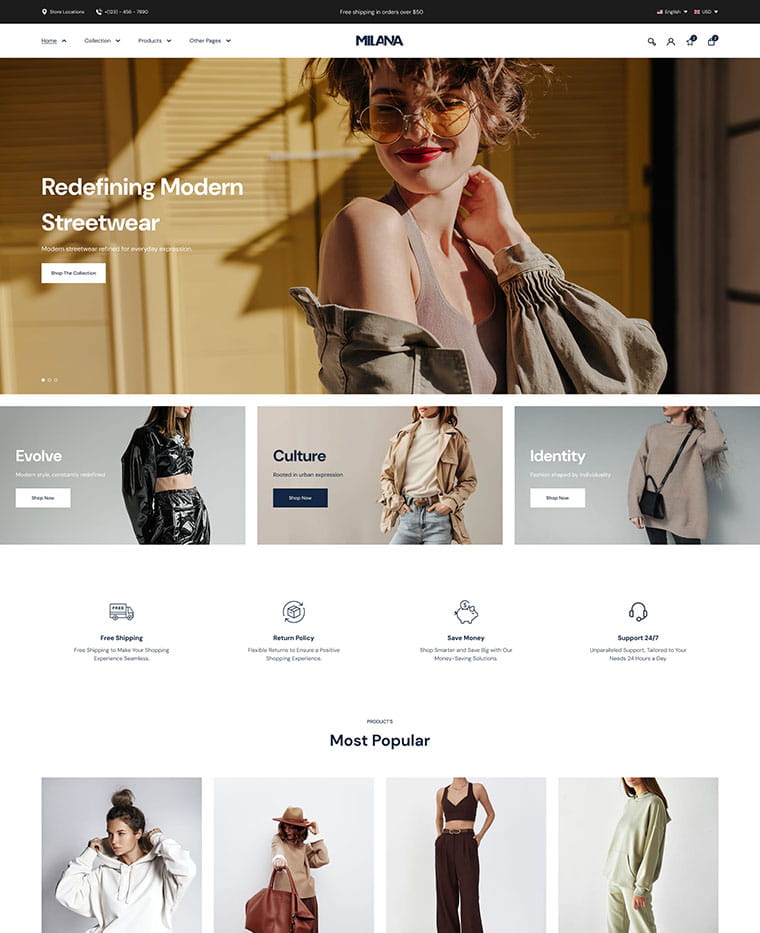 Fashion Multipurpose Shopify Theme