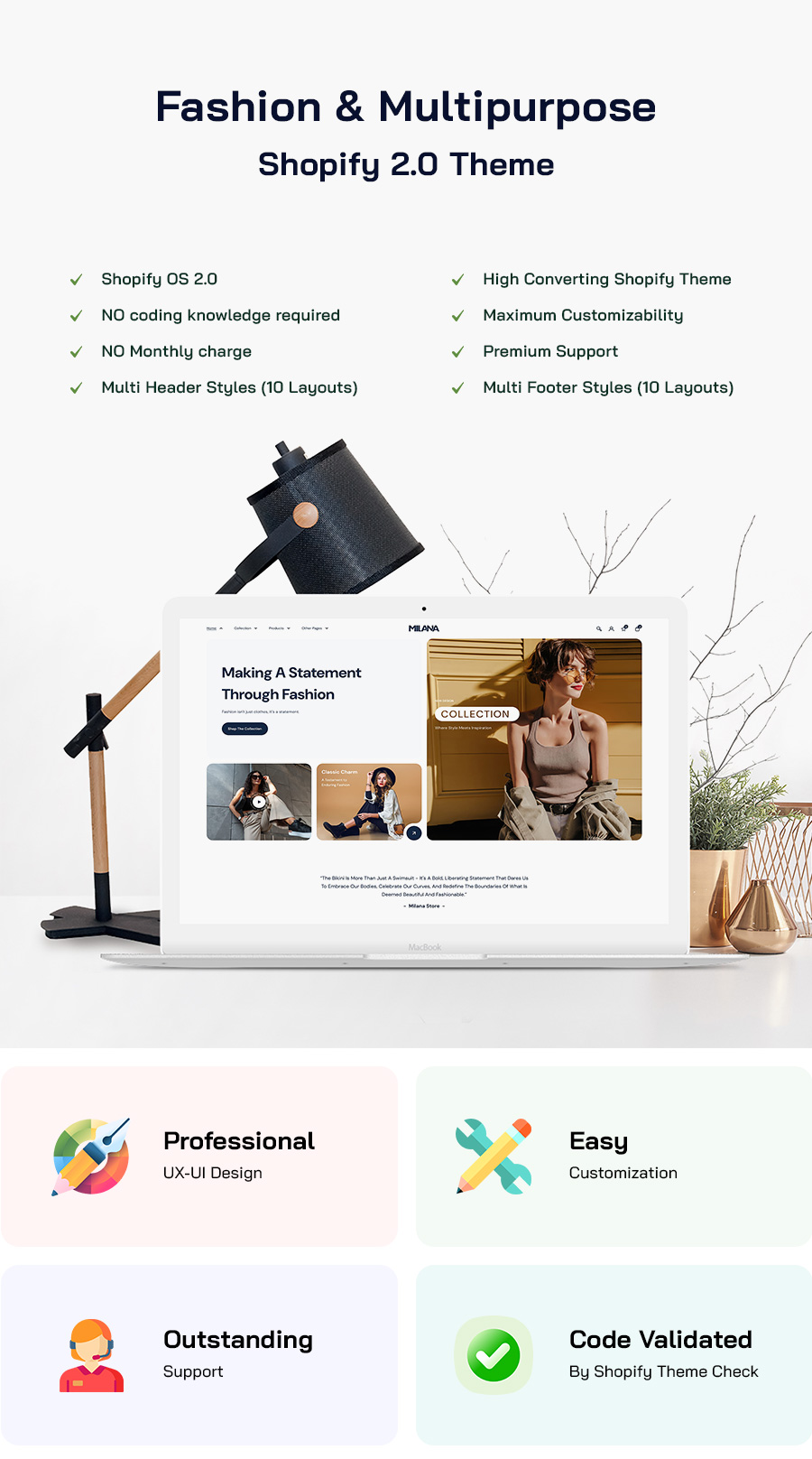 Milana - Fashion Multipurpose Shopify Theme
