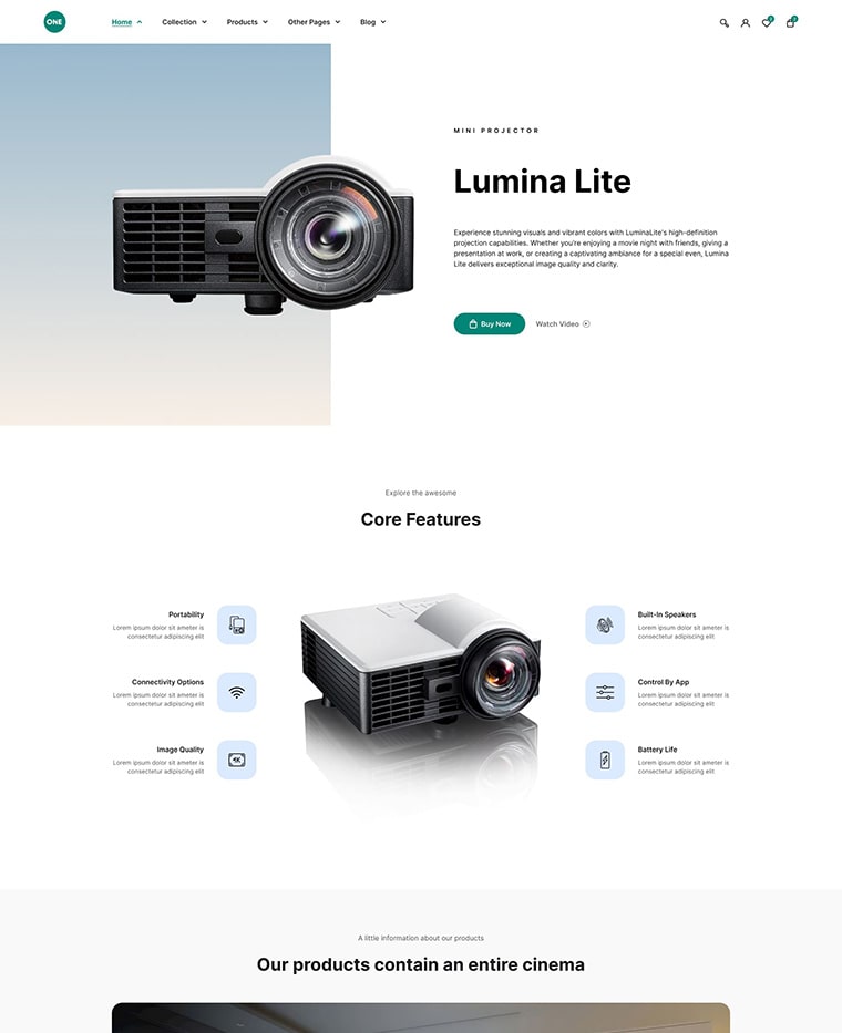 Mini Projector - Shopify