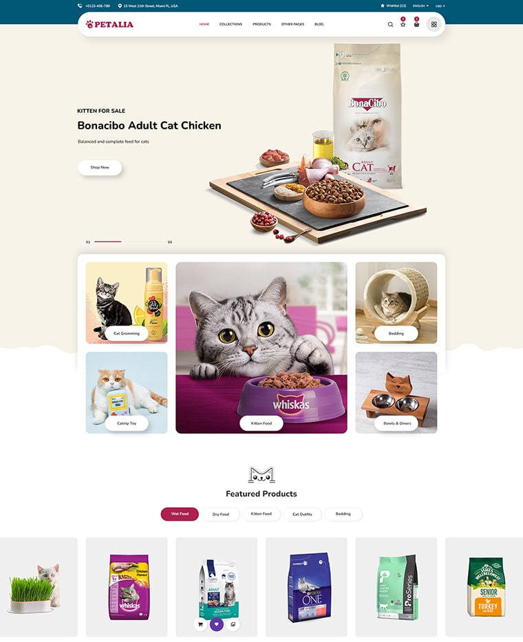 Pet Shop Shopify Theme