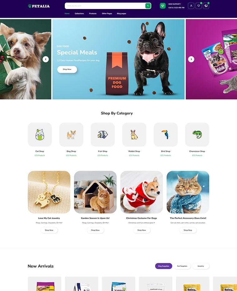 Pet Shop Shopify Theme
