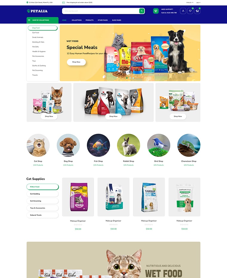 Pet Shop Shopify Theme